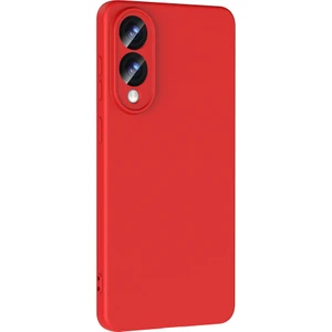 Samsung Galaxy S25 Edge Uyumlu Kılıf Mara Lansman Soft Silikon Içi Kadife Kırmızı