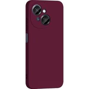 Tecno Spark Go 2025 Uyumlu Kılıf Mara Lansman Soft Silikon Içi Kadife Mürdüm