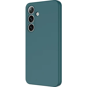 Samsung Galaxy A56 Uyumlu Kılıf Mara Lansman Soft Silikon Içi Kadife Koyu Yeşil