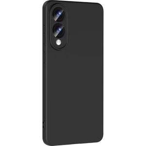 Samsung Galaxy S25 Edge Uyumlu Kılıf Mara Lansman Soft Silikon Içi Kadife Siyah