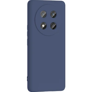 Honor Magic 7 Lite Uyumlu Kılıf Mara Lansman Soft Silikon Içi Kadife Lacivert