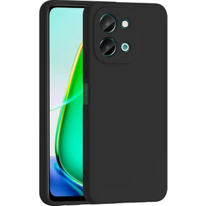 Vivo Y28 Uyumlu Kılıf Mara Lansman Soft Silikon Içi Kadife Siyah