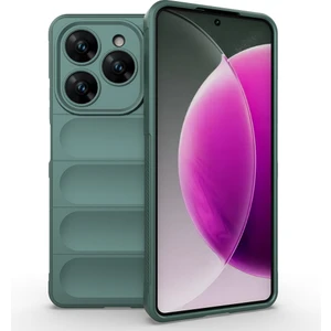 Tecno Spark 20 Pro Uyumlu Kılıf Etnik Optimum Mat Kamera Korumalı Silikon Yeşil