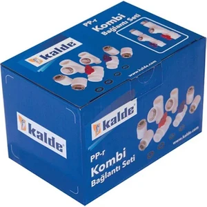 Beyaz 8 Parça Dirsekli Kombi Bağlantı Seti