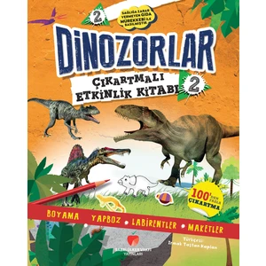 Dinozorlar Çıkartmalı Etkinlik Kitabı 2 - Penny Worms