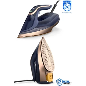 Akıllı Sensörlü Kumaşa Göre Isı Ayarlayan Azur Buharlı Ütü 8000 Serisi, 260G Turbo Şok Buhar, 3000 W+ Yün&hav Temizleyici