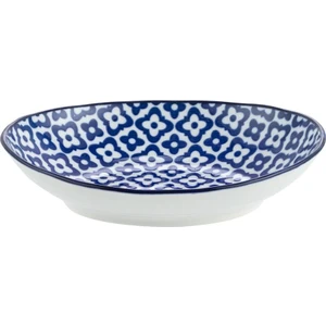 Madame Coco Rêve Bleu Tuyau Oval Tabak - Mavi - 19,5x16,5 Cm