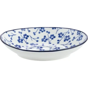 Madame Coco Rêve Bleu Graine Oval Tabak - Mavi - 19,5x16,5 Cm