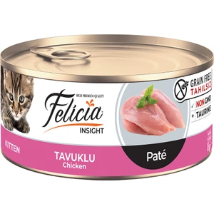 Tahılsız 85 gr Konserve Yavru-Tavuklu Kıyılmış Yaş Kedi M