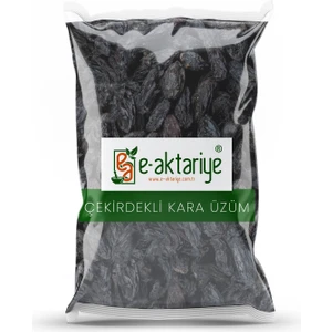 Siyah Kuru Üzüm (Çekirdekli) 500 gr