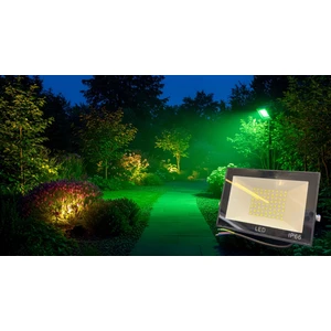 50 Watt Smd LED Projektör Yeşil Işık Dış Mekan IP65 Ağaç Bahçe Aydınlatması