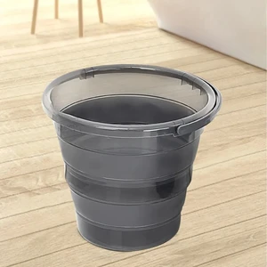 Katlanabilir Akordiyon Su Kovası - Platin Serisi Katlanır Kova - 6 Lt