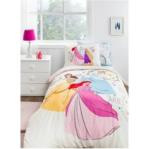 Princess Time Tek Kişilik Lisanslı Lastikli Çarşaf Nevresim Takımı 5803