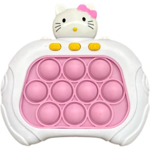 Hello Kity Işıklı Elektronik Popit Quick Push Konsol Eğitici