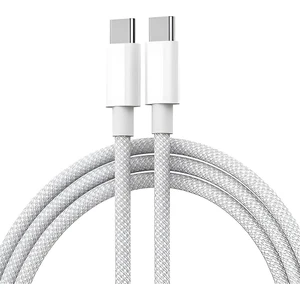 Usb-C To Usb-C 1 Metre Kablo 60W Güç / Pps 2.0 Super Hızlı Şarj / 480 Mbps Data Aktarım Hızı Type-C Ekstra Dayanıklı Hasır