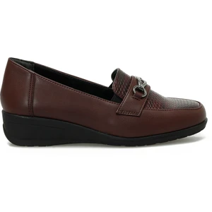 165041.Z5PR Bordo Kadın Loafer