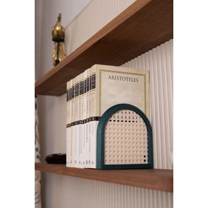 Hazeran | Kitap Tutucu | Kitaplık Dekorasyon | Tekli | 12,5X13X7 cm