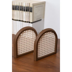 Hazeran | Kitap Tutucu | Kitaplık Dekorasyon | 2'li Set | 13X13X7 cm