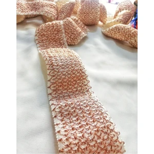 Altay Aksesuar Bakır Bronz Lastikli Örme Şerit