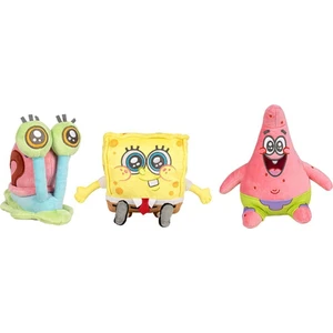 760025631 Spongebob Serisi Sostenible Peluş 22 cm (3 Asorti)