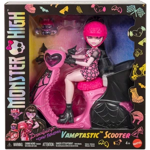 JDR61 Monster High Vamptastic Scooter Draculaura