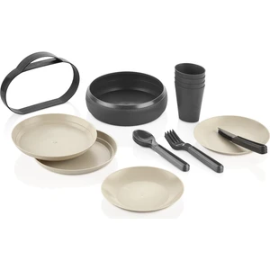 Piknik Seti, 22 Parça 4 Kişilik Piknik Seti,  Çok Amaçlı Portatif Rahat Taşınabilir Piknik Seti