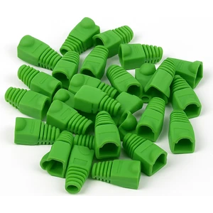 Beespeed RJ45 Jack Kılıfı – Yeşil Renk | Ağ Kablosu Koruyucu Kapak | Ethernet Konnektör Koruma Şapkası ( 100 Adet )