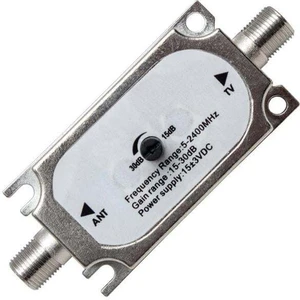 Mag Ayarlı Hat Kuvvetlendirici Inline Amplifier 47-2150MHZ (15-30DB)