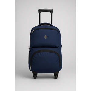 Çekçekli 4 Tekerlekli Sırt Çantası Lacivert 1175