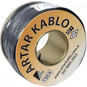 2X025MM Stereo Mikrofon Kablosu 100 Metre