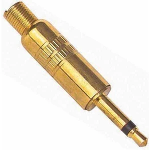 3.5 mm Mono Gold Metal Jack Fiş