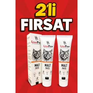 Anti-Hairball Tüy Yumağı Önleyici Malt Macun 100 gr Biotin & Kalsiyum Güçlü Içerik 2 Adet