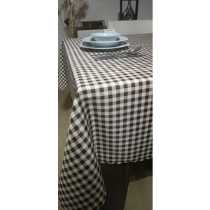 Pötikareli Dertsiz Masa Örtüsü, Sofra Bezi, Piknik Örtüsü Küçük Kare Desen (120X150CM Dikdörtgen)