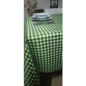Pötikareli Dertsiz Masa Örtüsü, Sofra Bezi, Piknik Örtüsü Küçük Kare Desen (120X150CM Dikdörtgen)