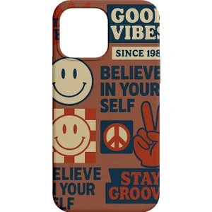 Apple iPhone 16E Groove Manifesto Baskılı Silikon Kılıf