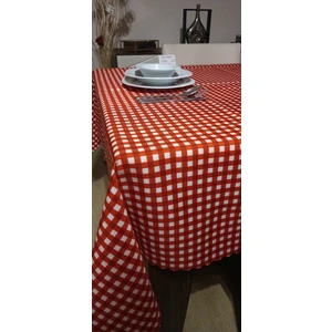 Pötikareli Dertsiz Masa Örtüsü, Sofra Bezi, Piknik Örtüsü - Küçük Kare Desen (140X180CM Dikdörtgen)