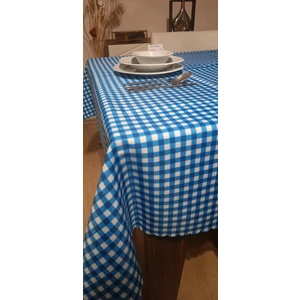 Pötikareli Dertsiz Masa Örtüsü, Sofra Bezi, Piknik Örtüsü - Küçük Kare Desen (140X180CM Dikdörtgen)