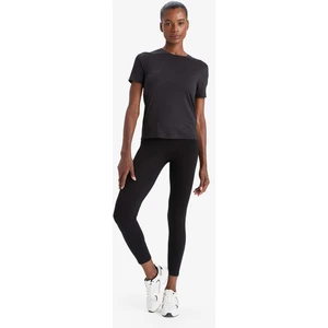 DeFactoFit Yüksek Bel Beli Saran Pamuklu Basic Düz Sporcu Tayt Z6327AZ25AU