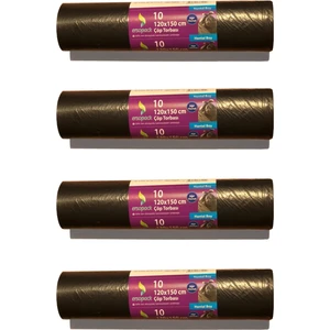 Hantal Boy 120x150cm Çöp Torbası 4 Adet 10'lu Paket