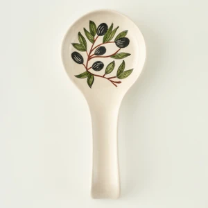Olive Kirli Kaşıklık Beyaz (11,5X24 Cm)