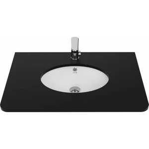 TP211 Tezgah Altı Oval Lavabo 33X43 cm Beyaz