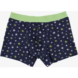 Erkek Çocuk Pamuklu Uzay Baskılı 3'lü Boxer
