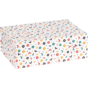 Desenli Mıknatıslı Hediye Kutusu 22,5X33X11,5