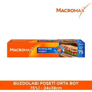 Buzdolabı Poşeti Orta Boy 75'li