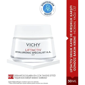 Liftactiv Supreme Gündüz Bakım Kremi Hyalüronik Asit ile Yağlı Ciltlere 50 ml