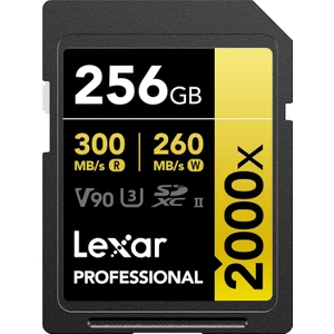 256GB 2000x Professional SDXC RDR UII Hafıza Kartı