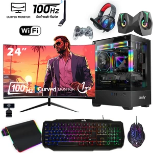 N12X İ5-3470 16GB 256GB SSD + 1 TB GT 740 4GB Ekran Kartlı 24" Oyuncu Masaüstü Bilgisayar