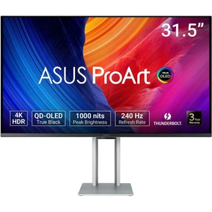 Proart OLED PA32UCDM 31.5 Inç 240Hz 0.1ms 4K UHD Adaptive Sync Qd-Oled Pivot LCD Monitör