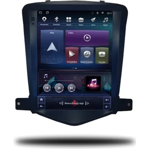 Medyamagic Chevrolet Cruze 2007-2013 Arası Tesla Ekran 8-128 GB Multimedya Navigasyon