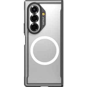 Galaxy Z Fold 7 Kılıf M-Safe Uyumlu Airbagli Raptic Shield Serisi Şeffaf Arka Yüzey Kapak Siyah